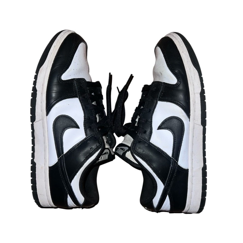 Nike Dunk Low – Black & White Men’s Sneakers Size 8.5 - Picture 6 of 17